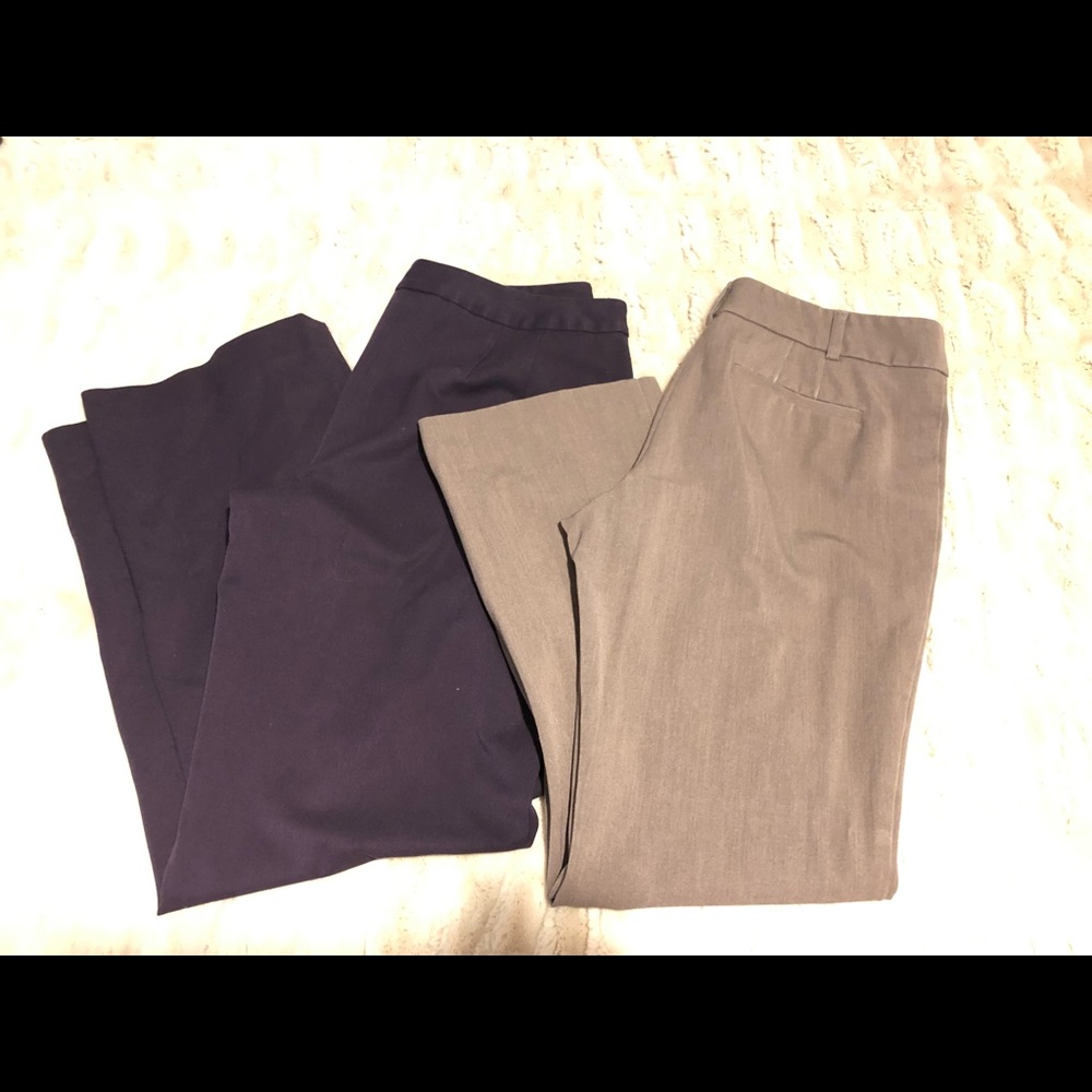 2 pair women pants size 8